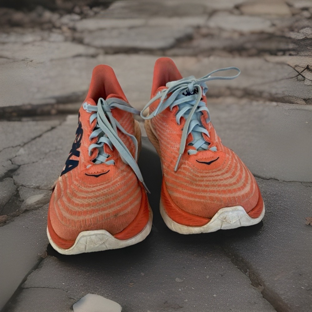 Size 9 B- Hoka One One Mach 5 Camellia Peach